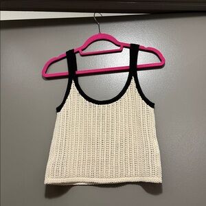 Madewell Open-Stitch Sweater Tank